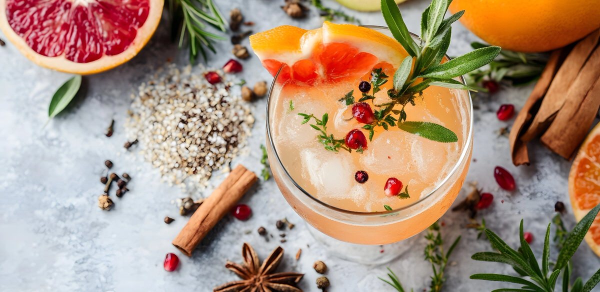 3 Herbal Mocktails for Dry January and Beyond