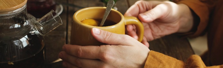 Tea in a mug