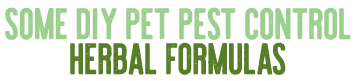 Some DIY Pest Control Text