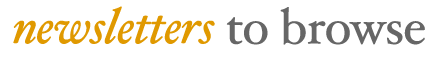 newsletters to browse